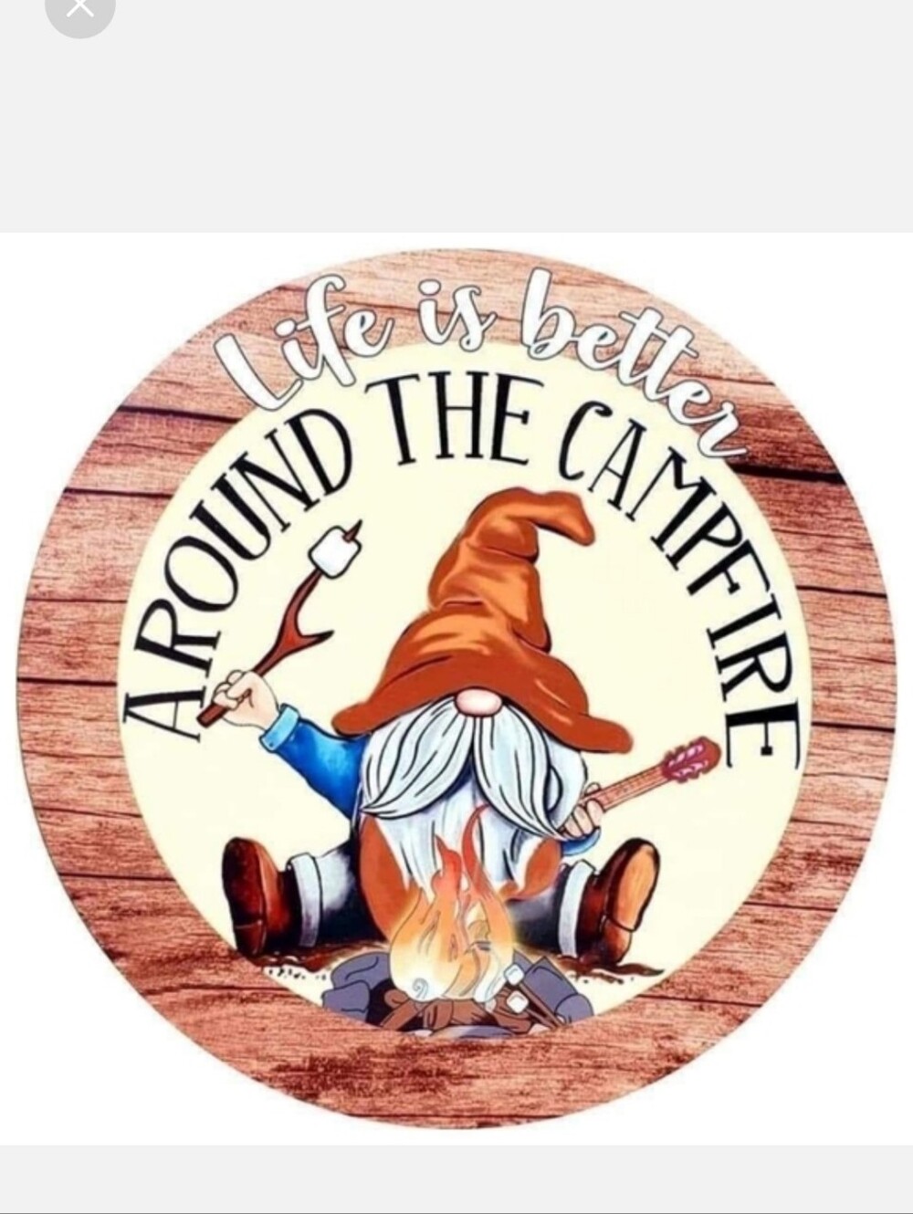 Life Is Better Around the Campfire Car Coasters- 2 Set Bundle